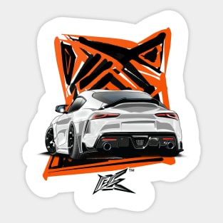 toyota supra a90 rear Sticker